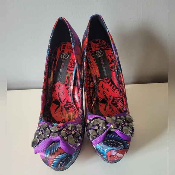 Iron Fist For Just Fabulous Havana Breeze Platforms, VGUC, Size 8 - Picture 2 of 13